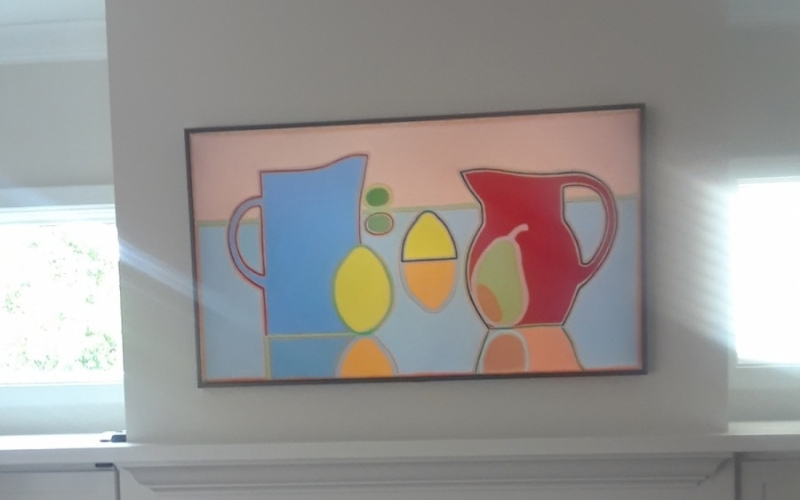 TV on Wall (1)